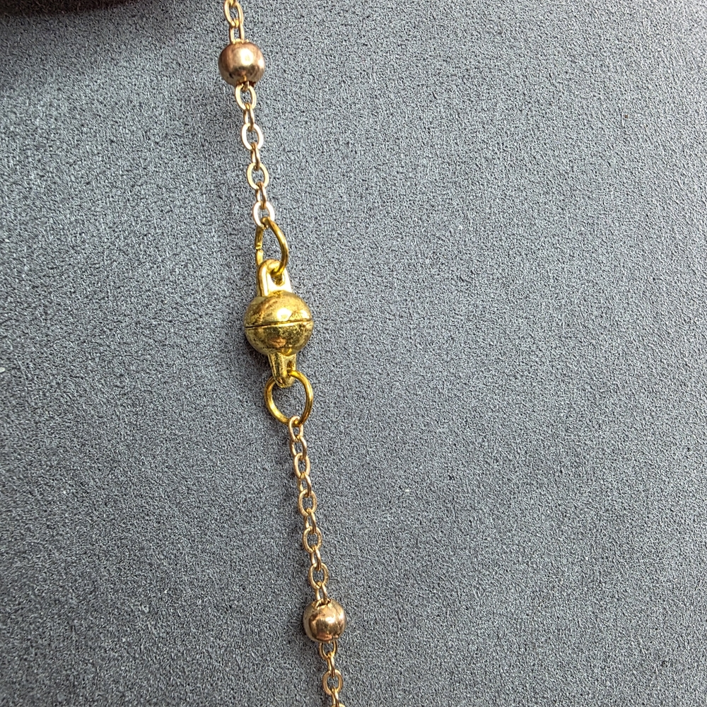 Leopard Print Statement Necklace - image 3